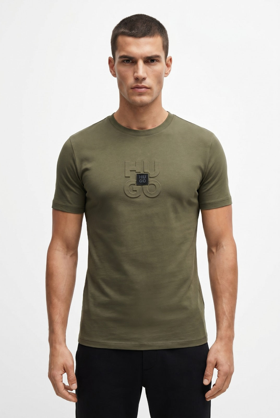 Hugo Boss Regular Fit With Metal Logo Pocket Tshirt