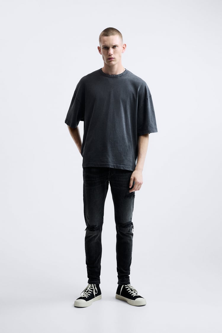 Zara Ripped Skinny Jeans