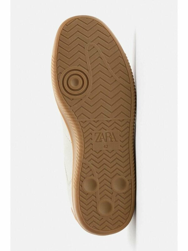 Zara Contrasting Sole Sneakers