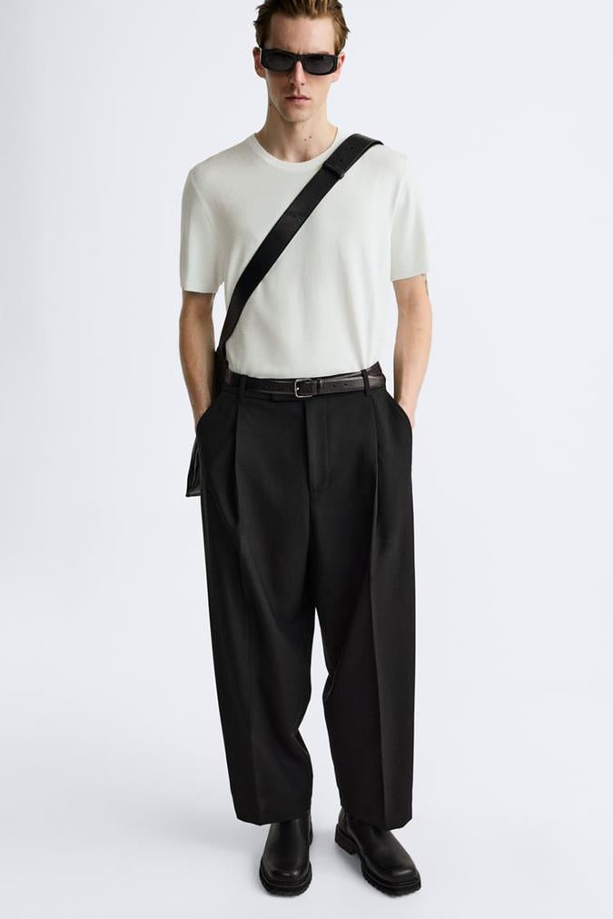 Zara Knitted Viscose Tshirt