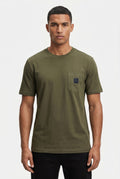 Hugo Boss Regular Fit With Metal Logo Pocket Tshirt