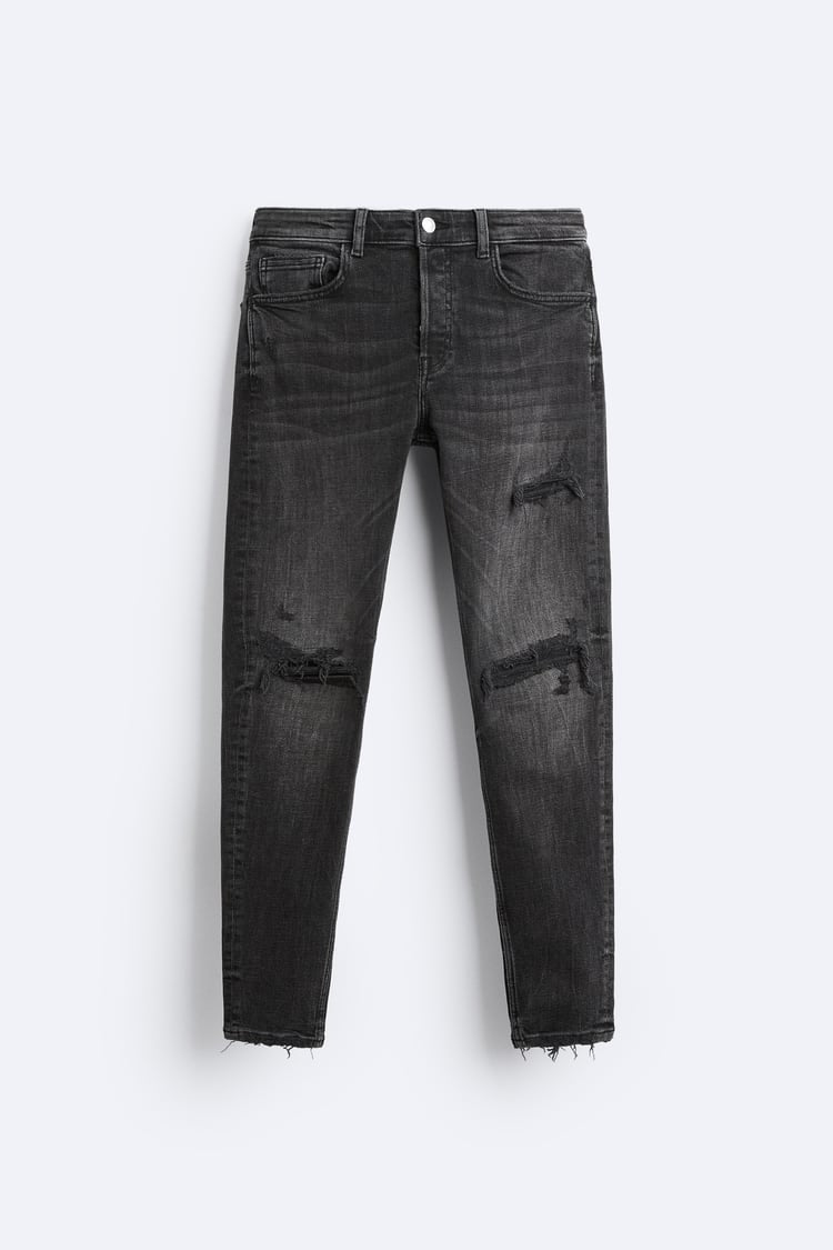 Zara Ripped Skinny Jeans