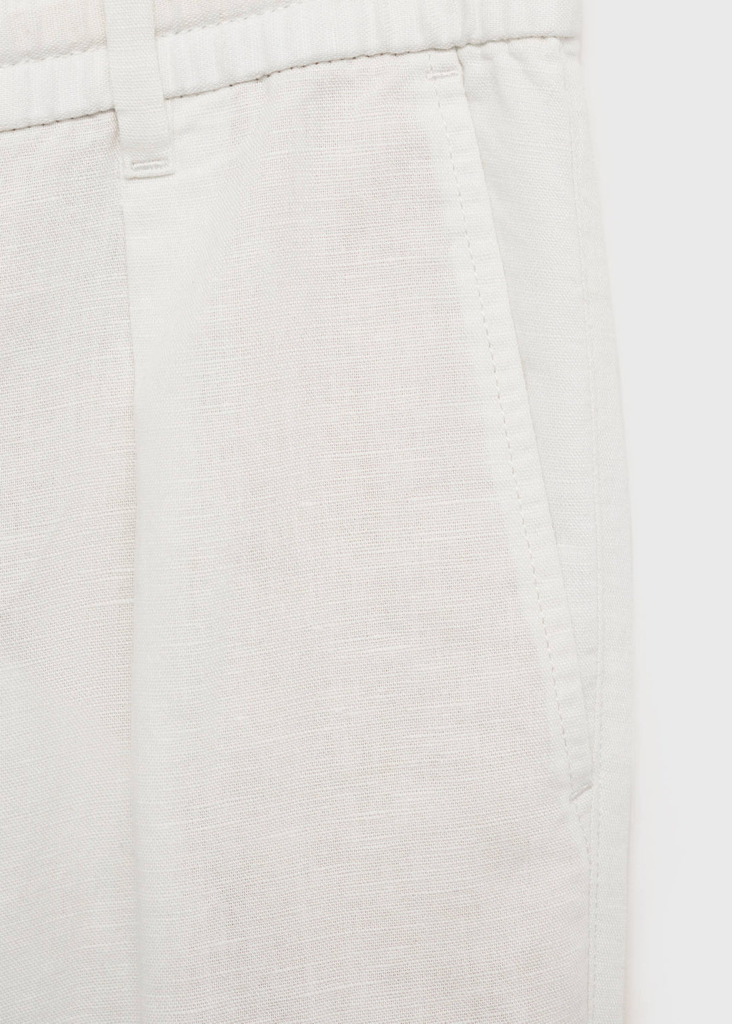 Mango Slim-Fit Trousers With Drawstring
