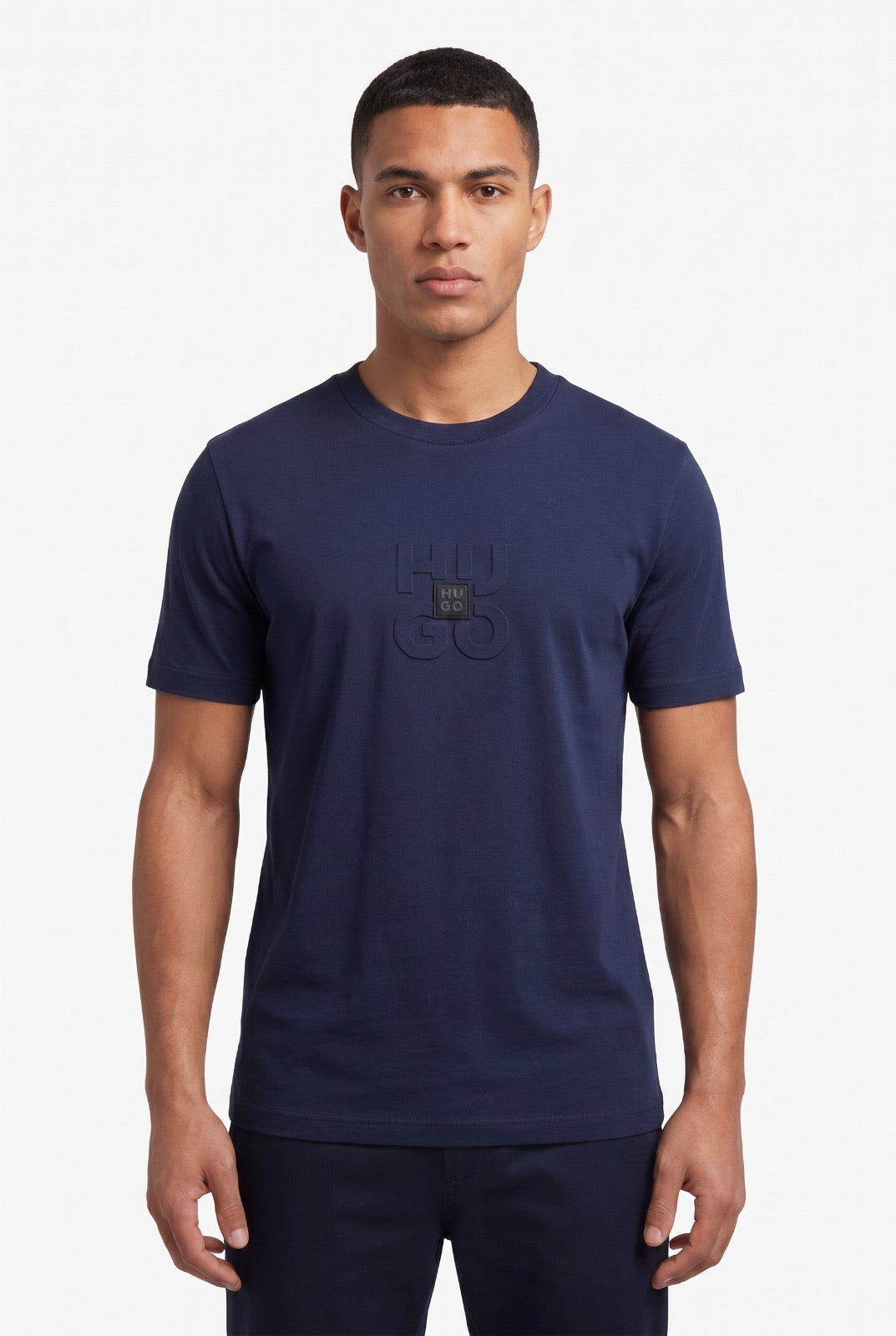 Hugo Boss Regular Fit With Metal Logo Pocket Tshirt