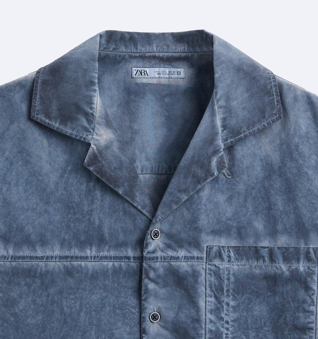 Zara Faded Effect Shirt