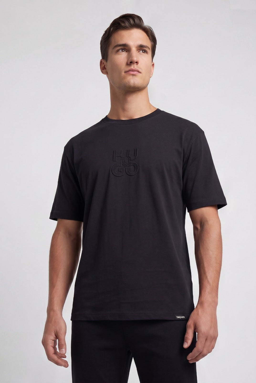Hugo Boss Oversized With Metal Logo Pocket Tshirt