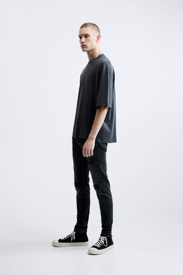 Zara Ripped Skinny Jeans