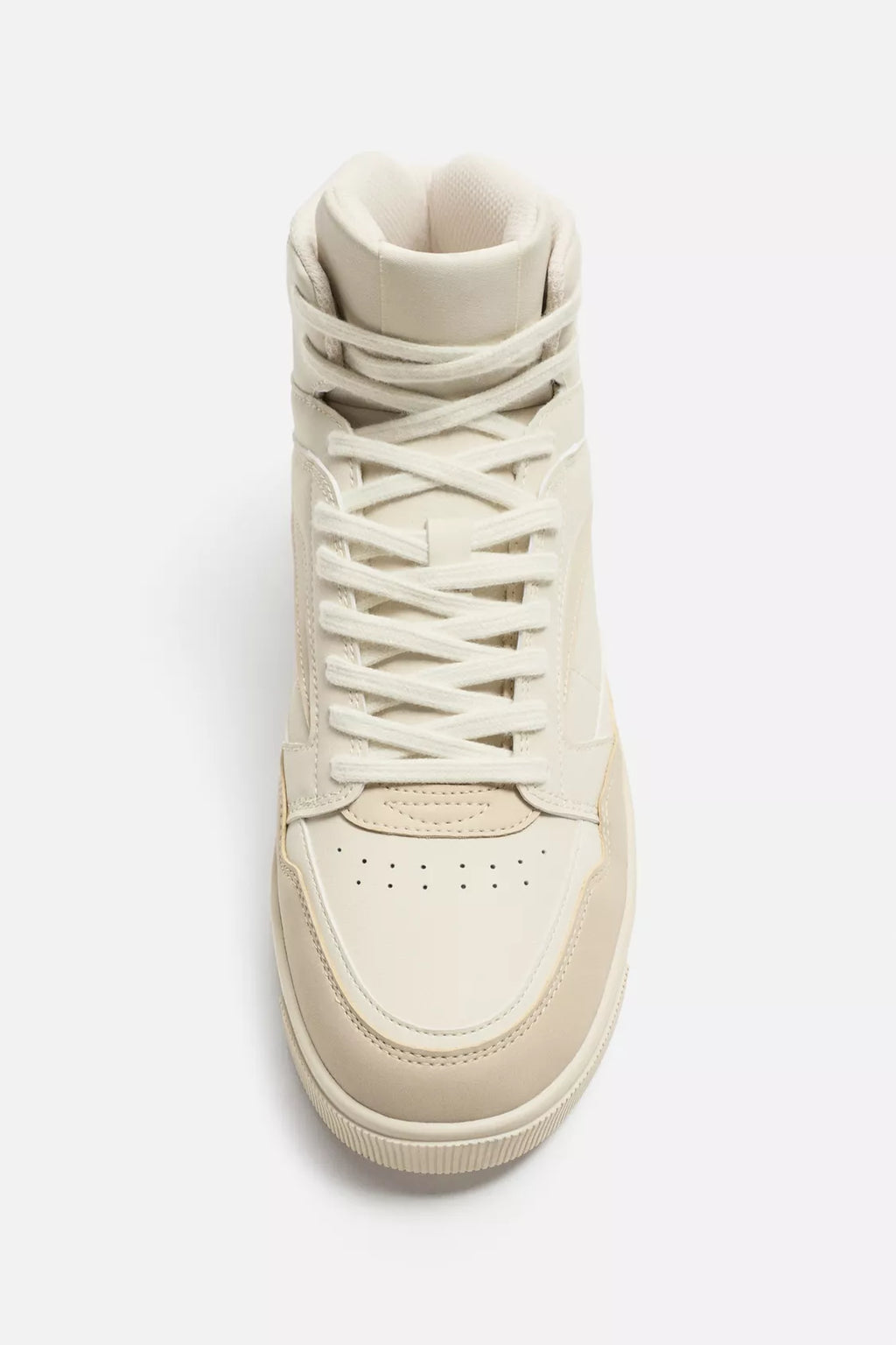 Zara Retro High-Top Trainers