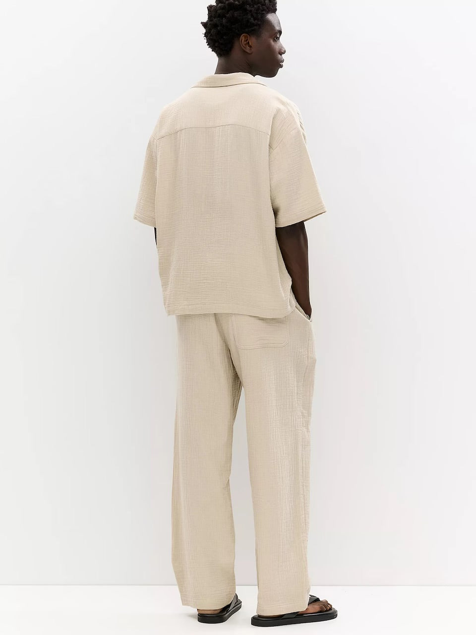Pull&Bear Short Sleeve Rustic Shirt