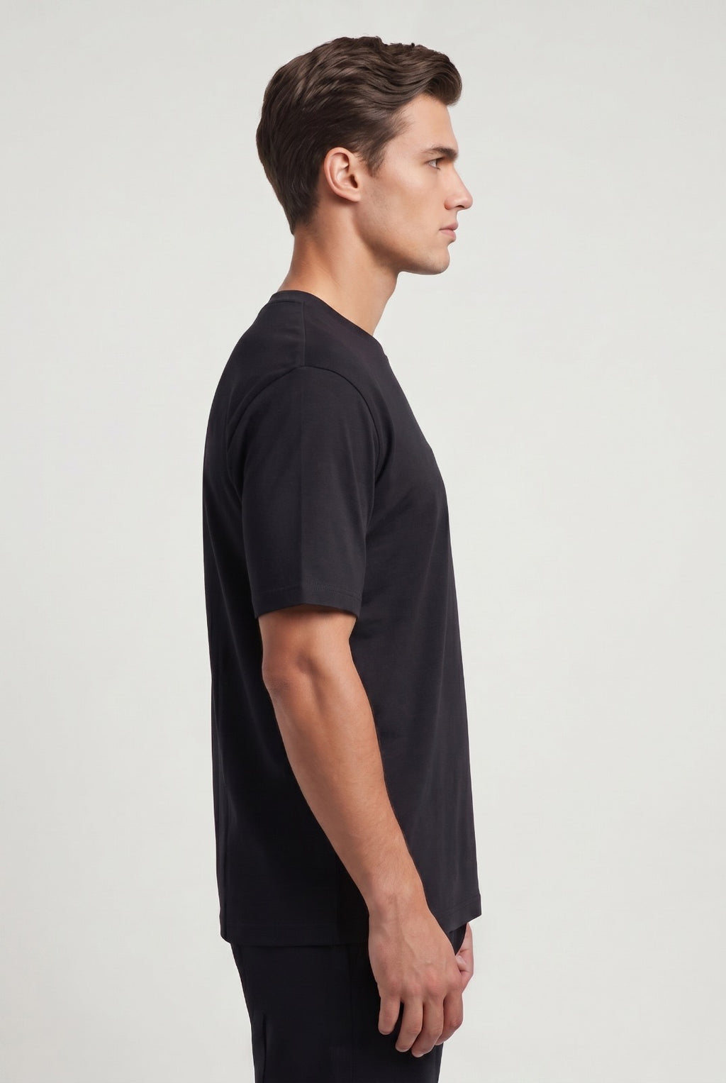 Hugo Boss Oversized With Metal Logo Pocket Tshirt