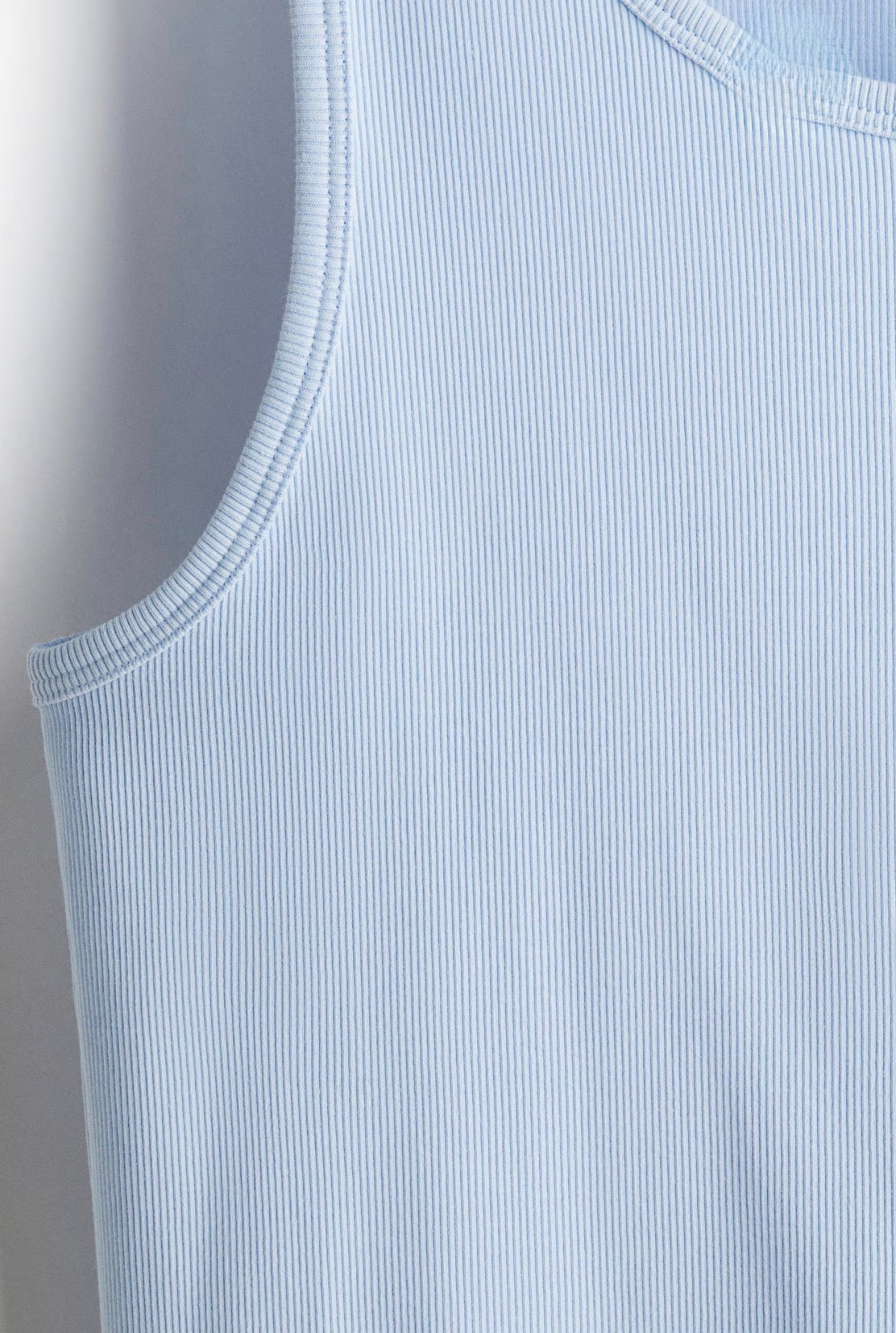 H&M Slim Fit Ribbed Vest Top