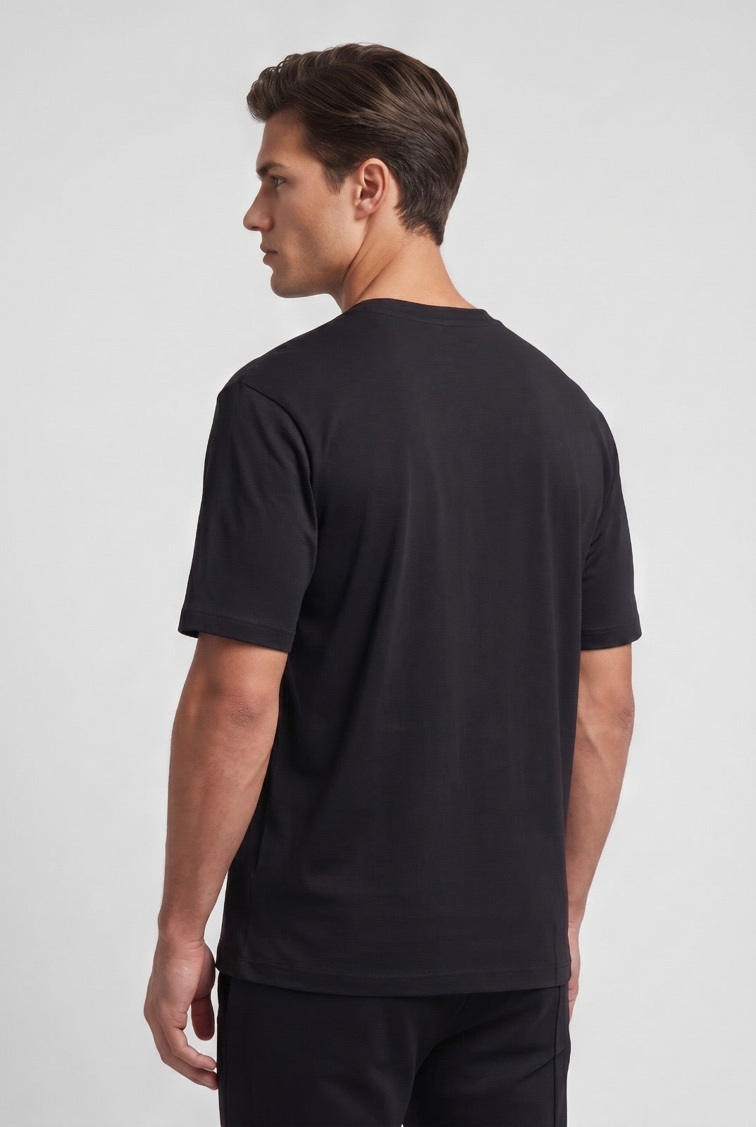 Hugo Boss Oversized With Metal Logo Pocket Tshirt