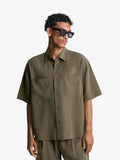 Bershka Loose Fit Shirt With Two Pockets