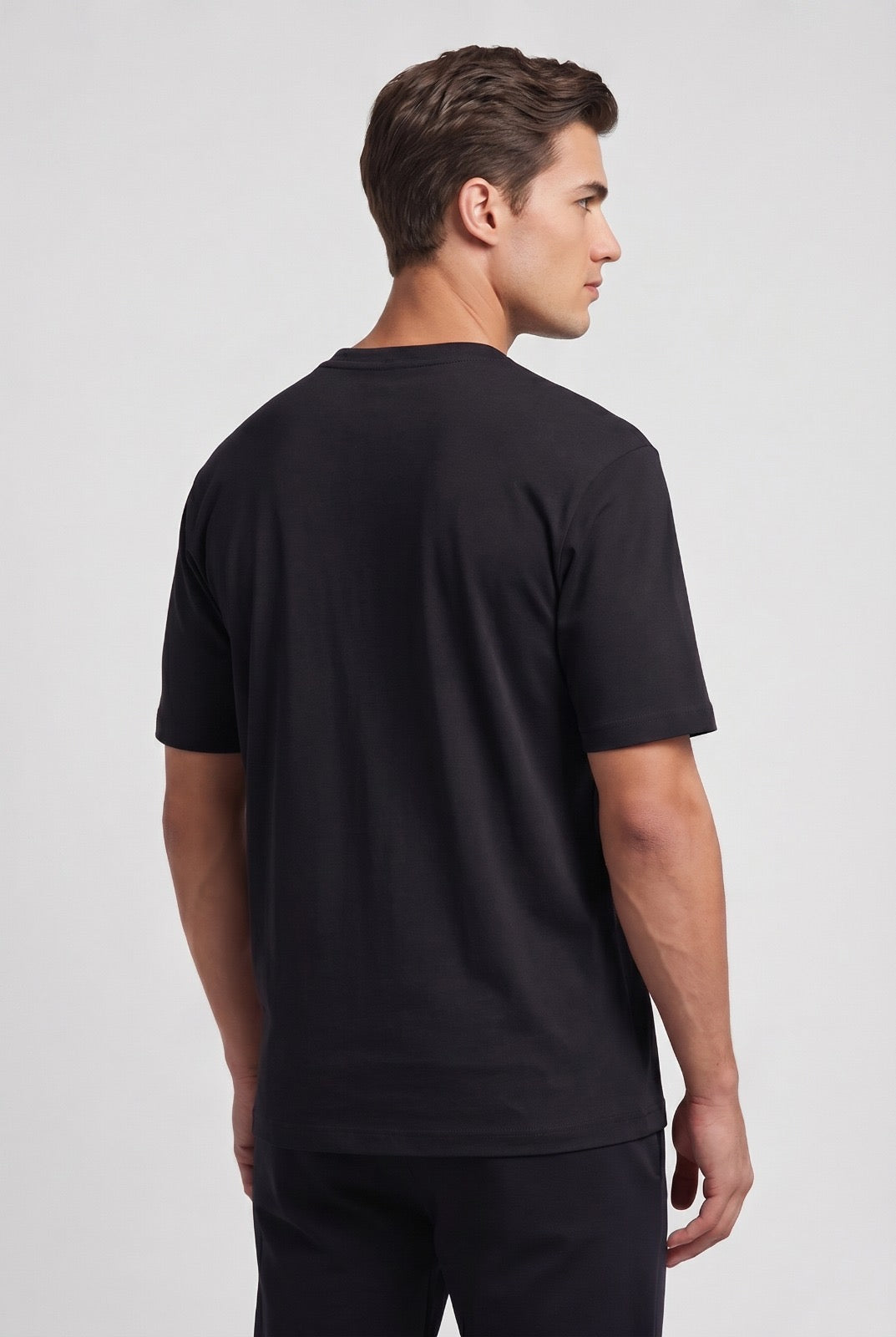 Hugo Boss Oversized With Metal Logo Pocket Tshirt