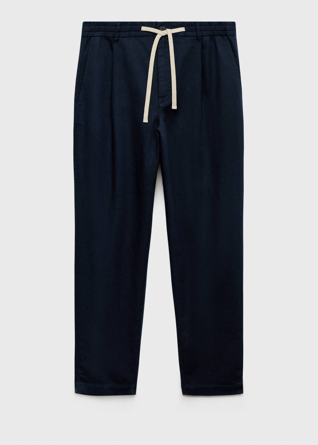 Mango Slim-Fit Trousers With Drawstring