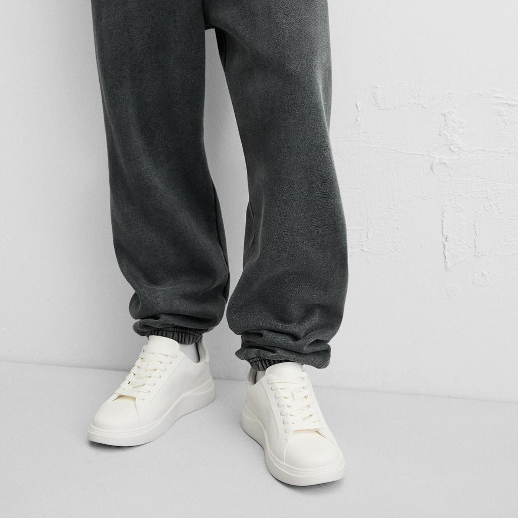 Zara Monochrome Chunky Sole Sneakers