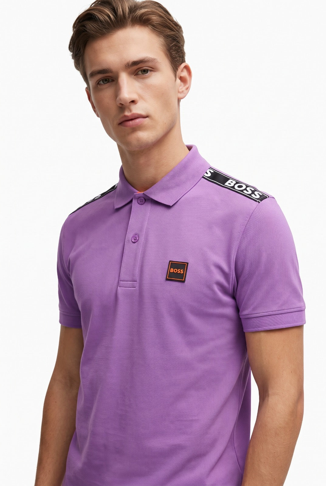 Boss Signature Tape Polo Shirt