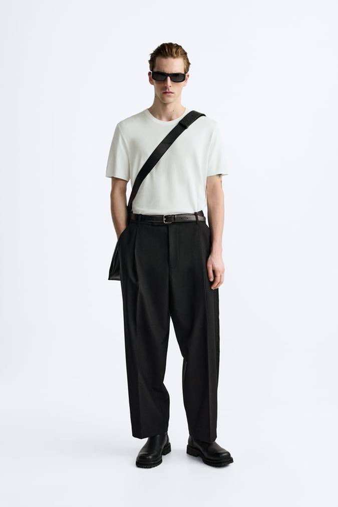 Zara Knitted Viscose Tshirt