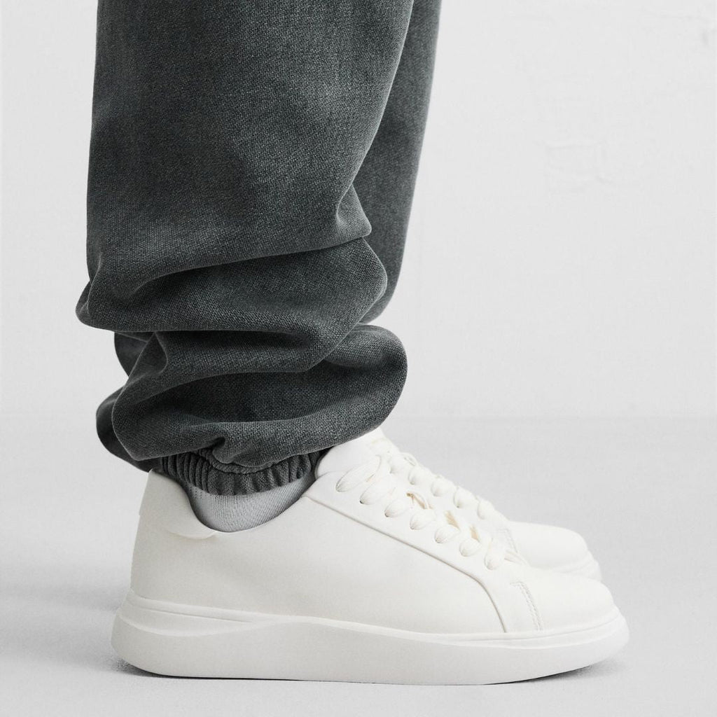 Zara Monochrome Chunky Sole Sneakers