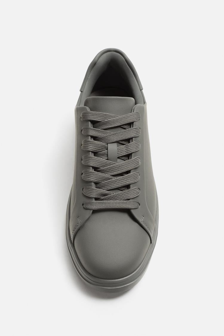 Zara Monochrome Chunky Trainers