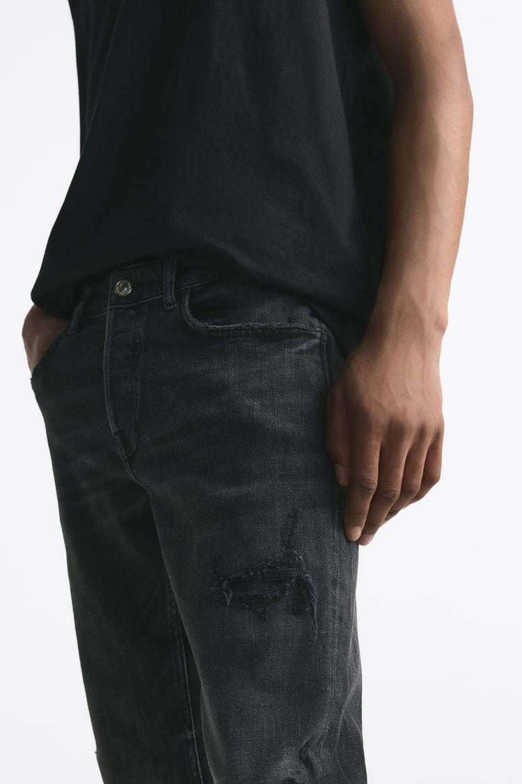 Zara Ripped Skinny Jeans