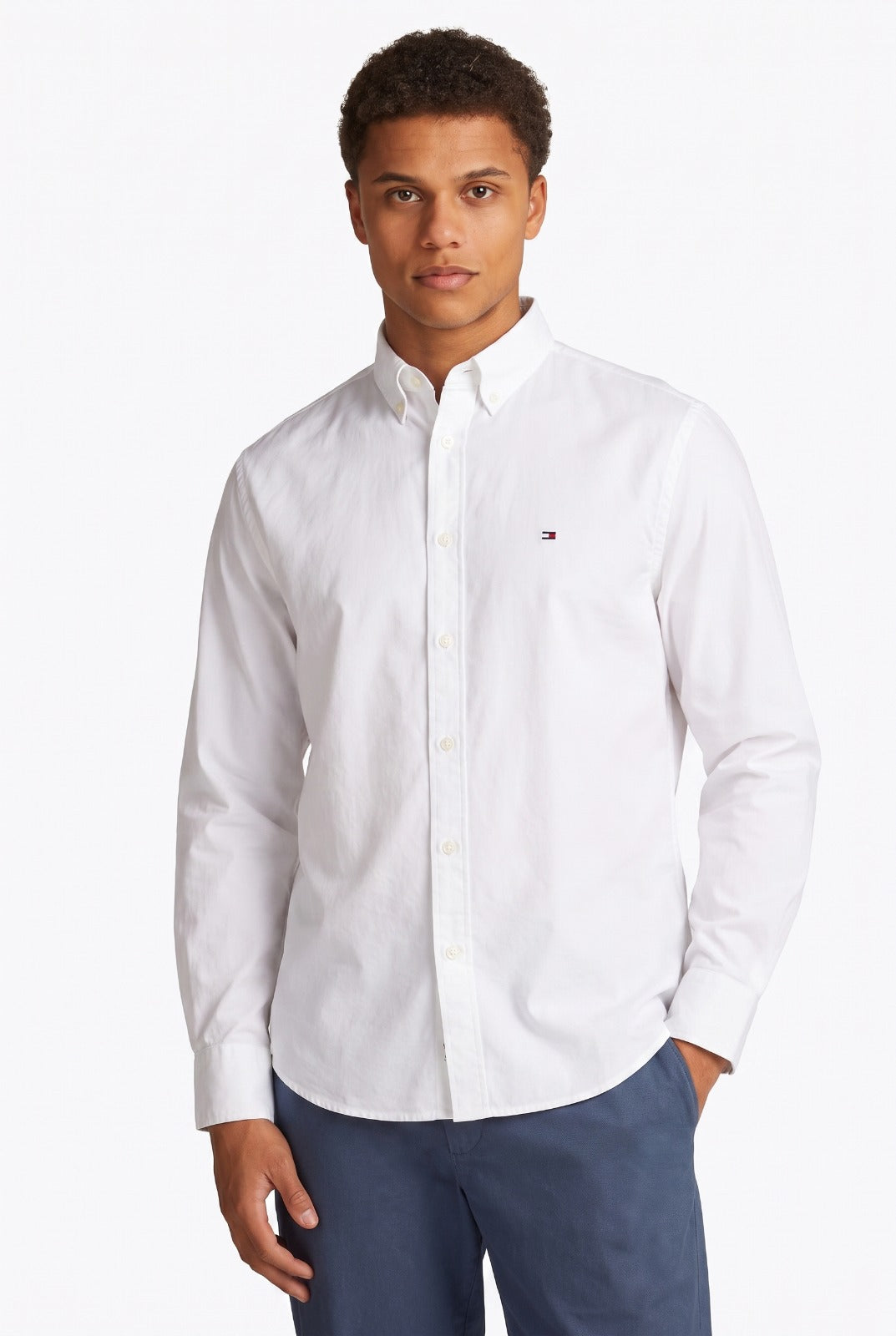 Tommy Hilfiger Regular Fit Flex Poplin Shirt