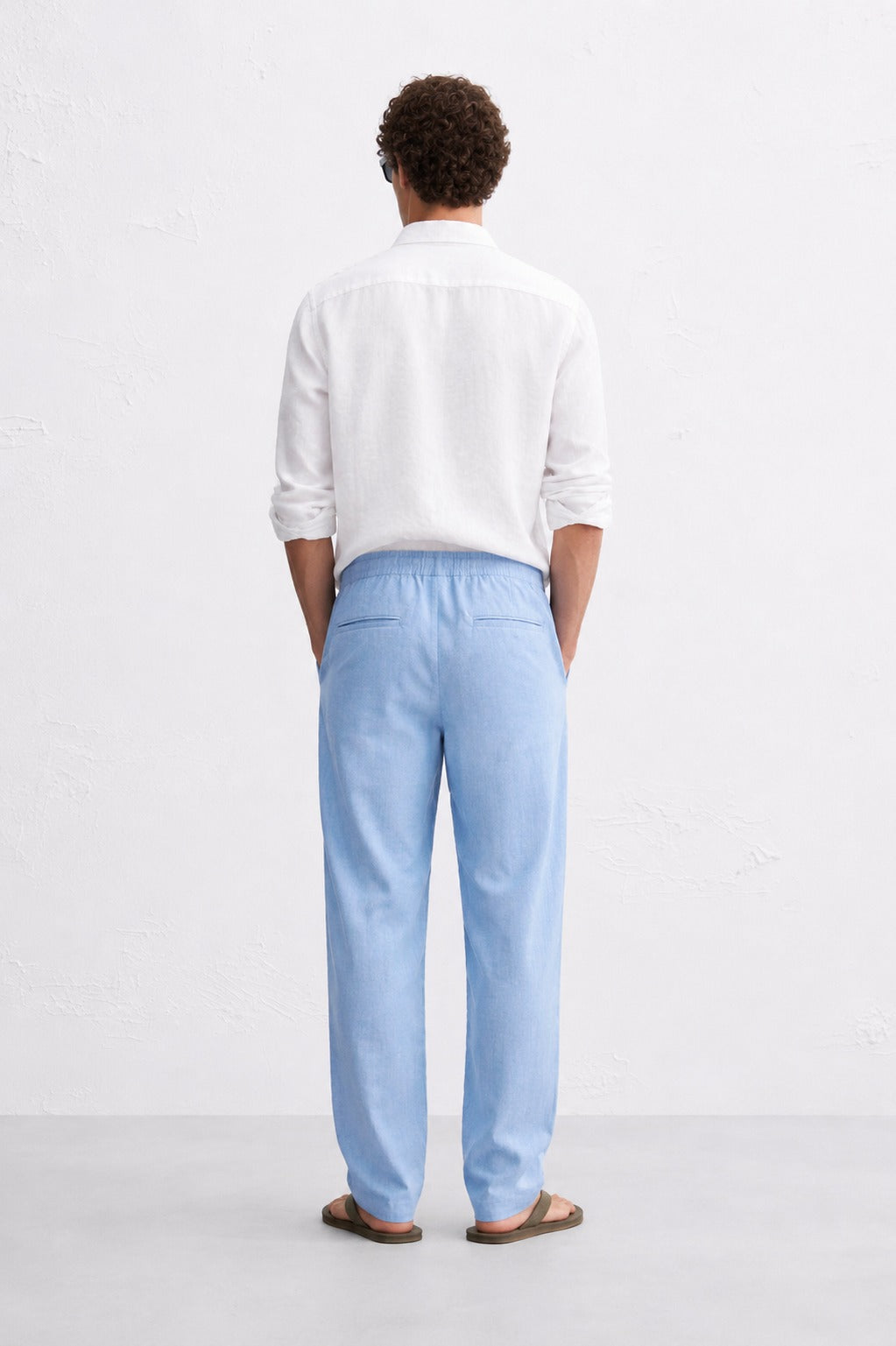 Zara Relaxed Fit Linen Pant