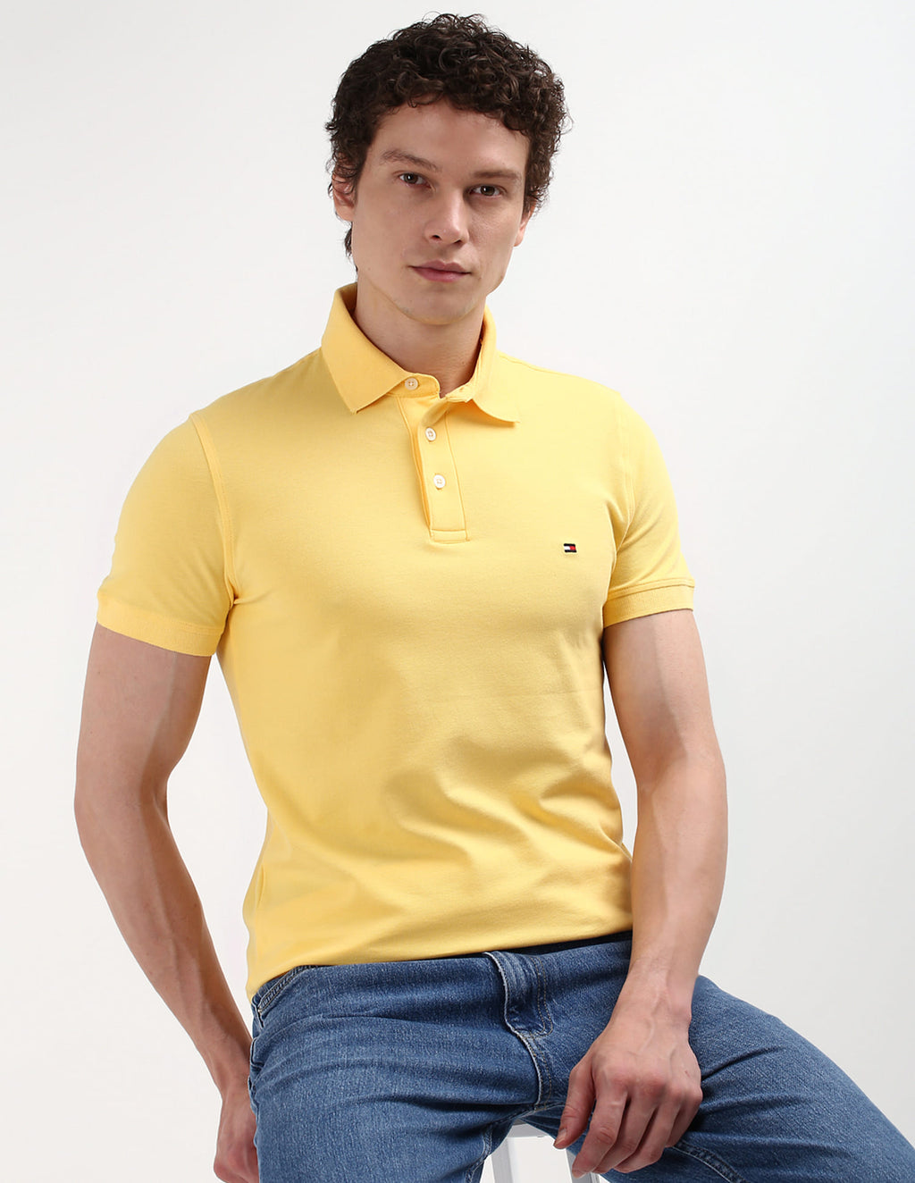Tommy Hilfiger Slim Fit Stretch Polo Tshirt