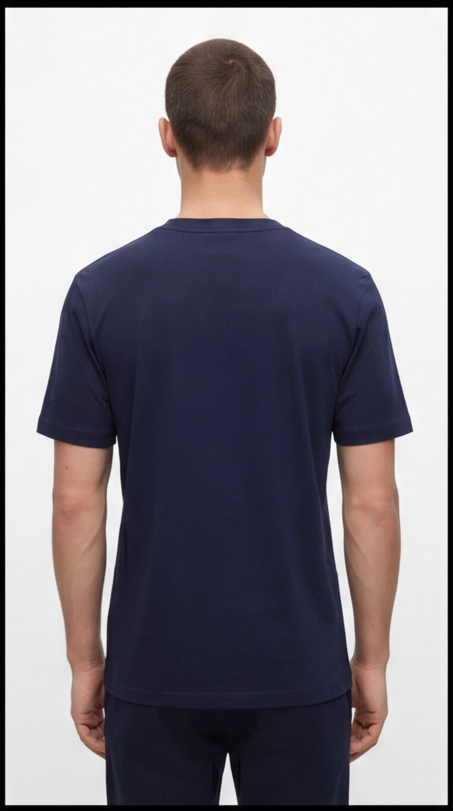 Hugo Boss Regular Fit With Metal Logo Pocket Tshirt