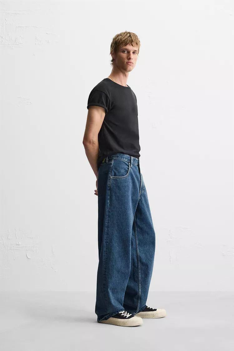 Zara Wide Baggy Fit Jeans