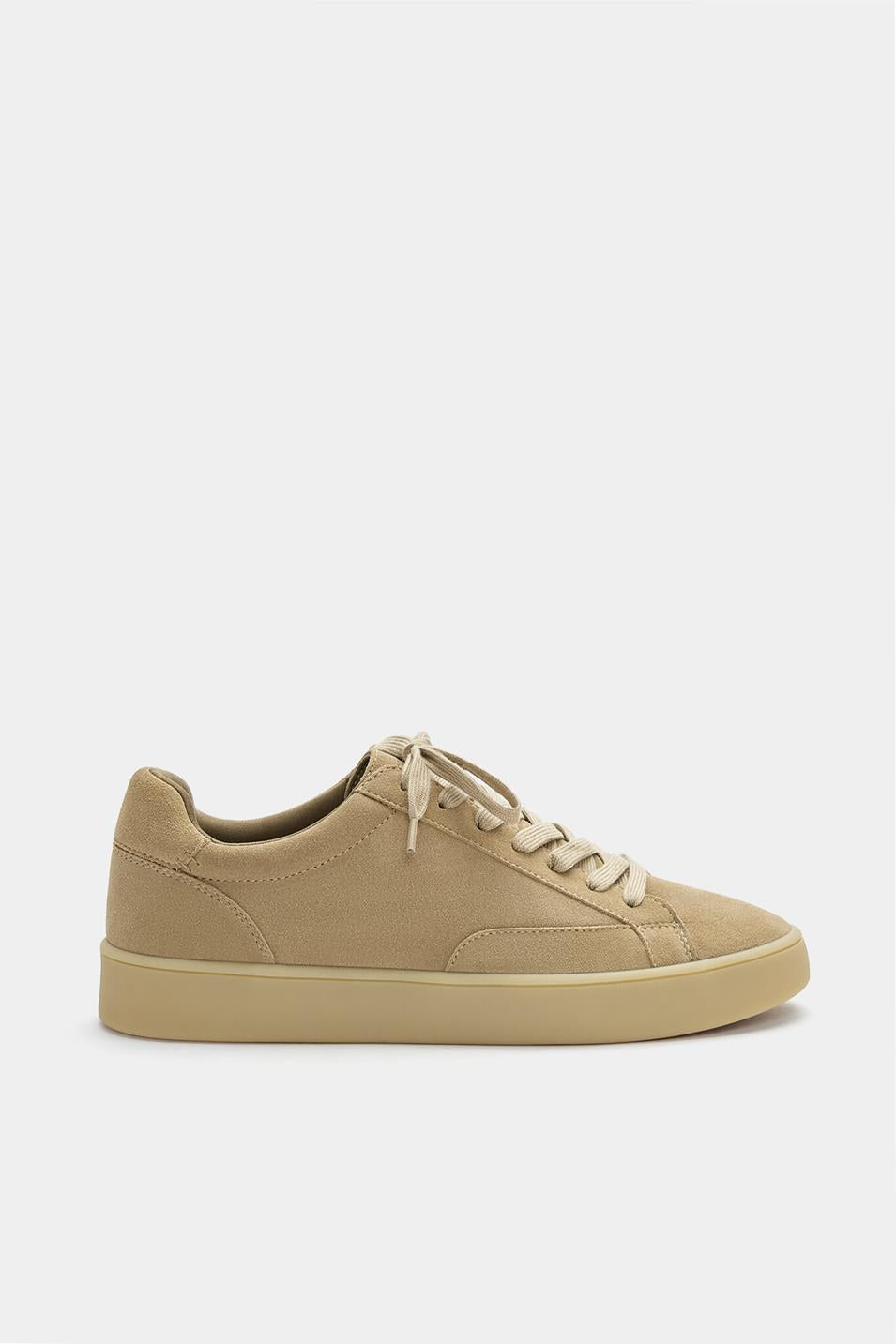 Pull&Bear Leather Split Suede Trainers
