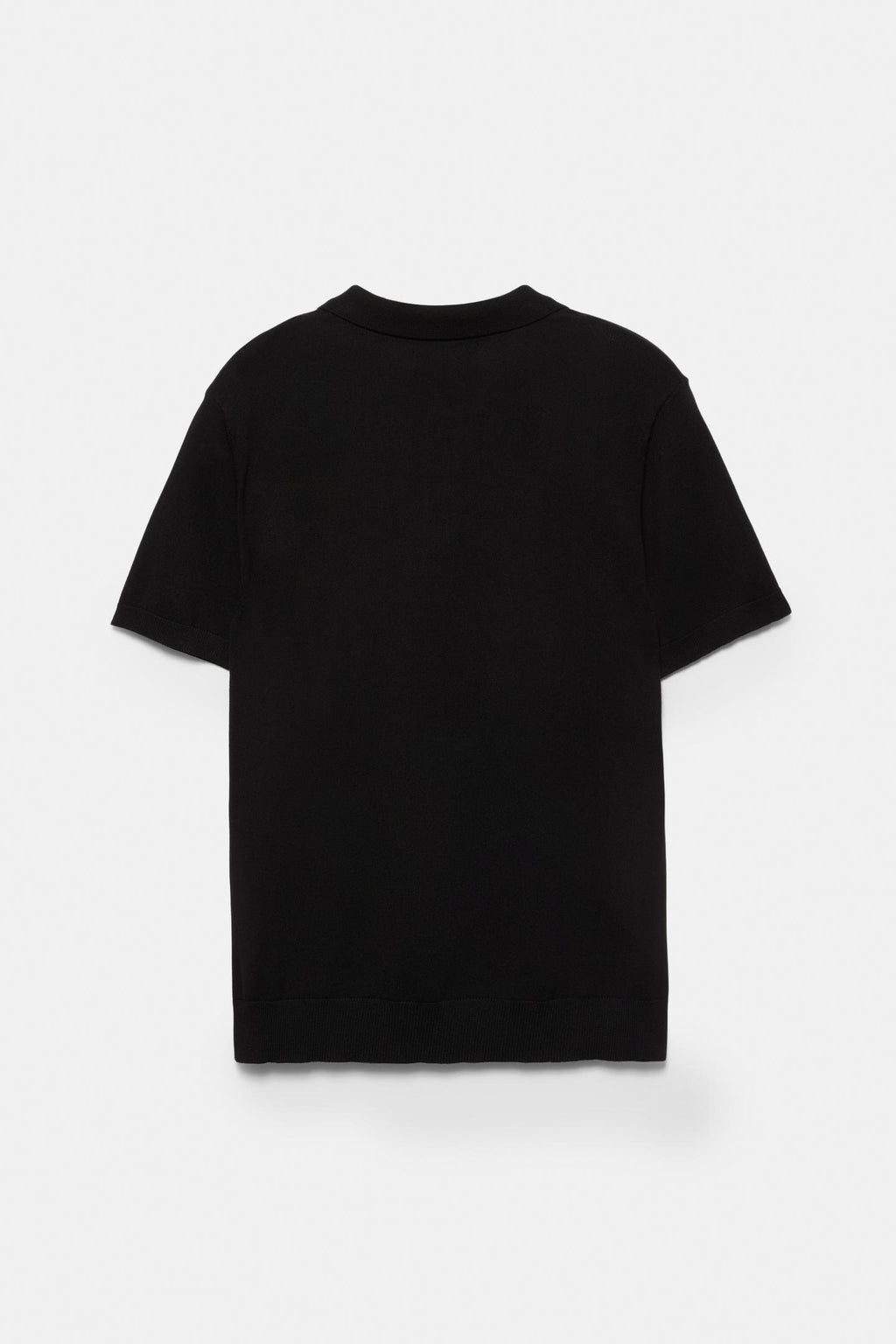 Pull&Bear Short Sleeve Knit Polo Shirt