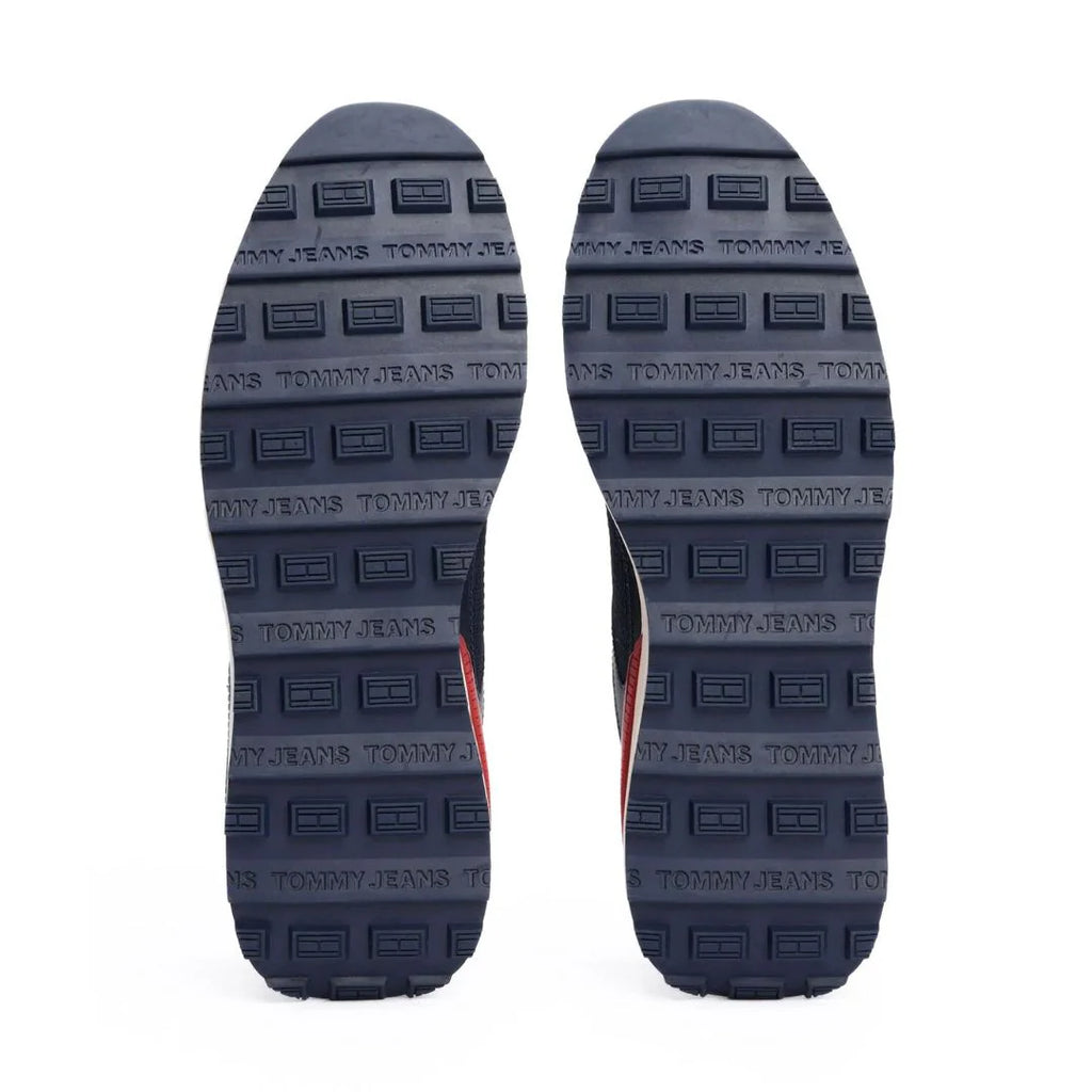 Tommy Suede Cleat Mixed Texture Trainers
