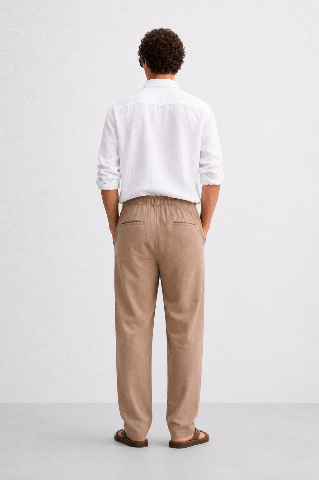 Zara Relaxed Fit Linen Pant