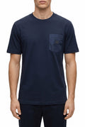 Hugo Boss Regular Fit With Metal Logo Pocket Tshirt