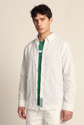 La Martina Regular Fit Cotton & Linen Shirt With Small Logo - Rodolfo