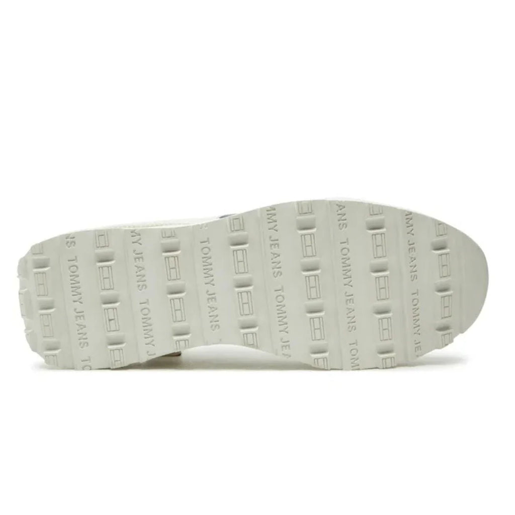Tommy Suede Cleat Mixed Texture Trainers