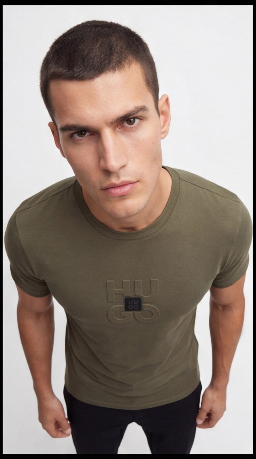 Hugo Boss Regular Fit With Metal Logo Pocket Tshirt