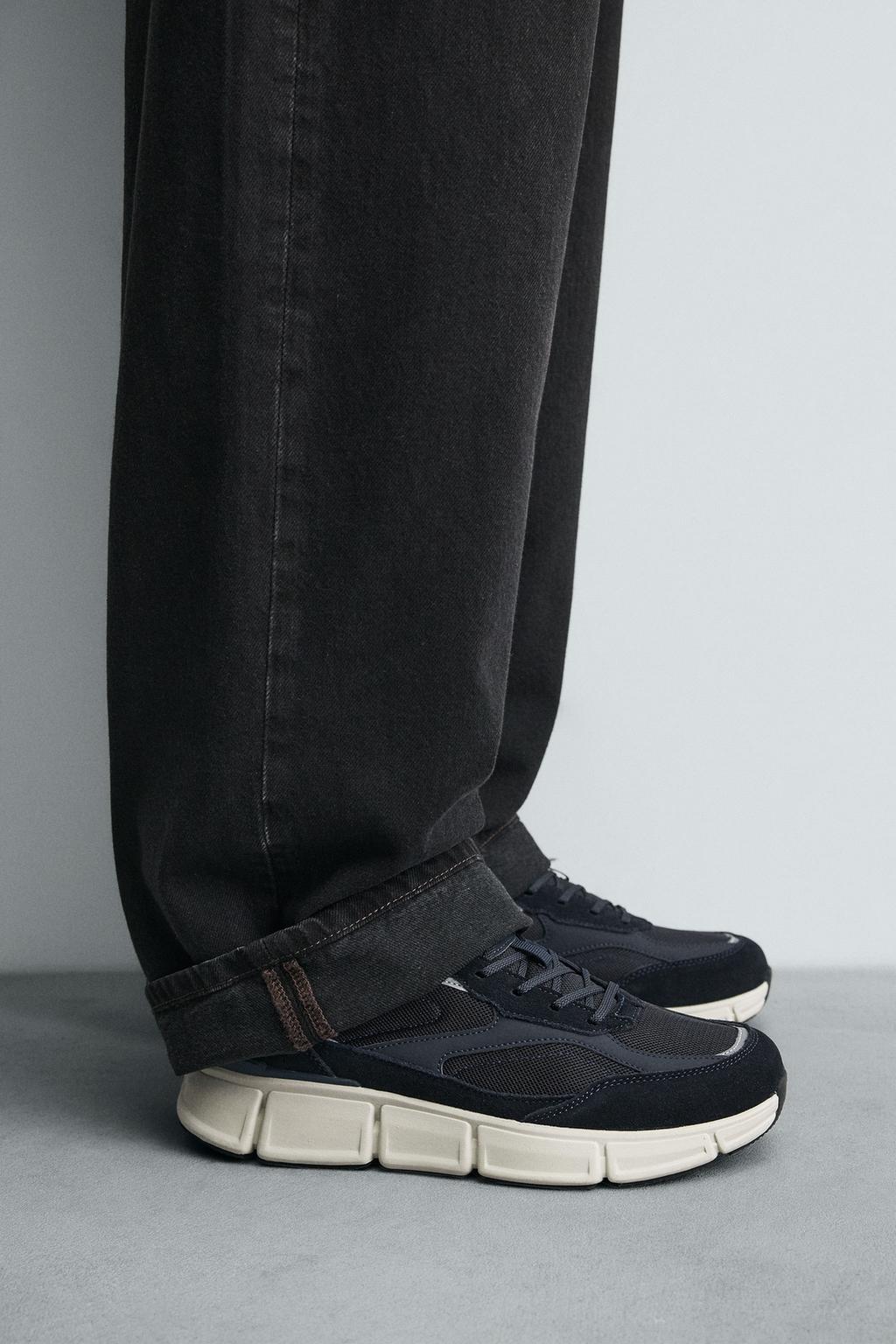 Zara Technical Running Sneakers