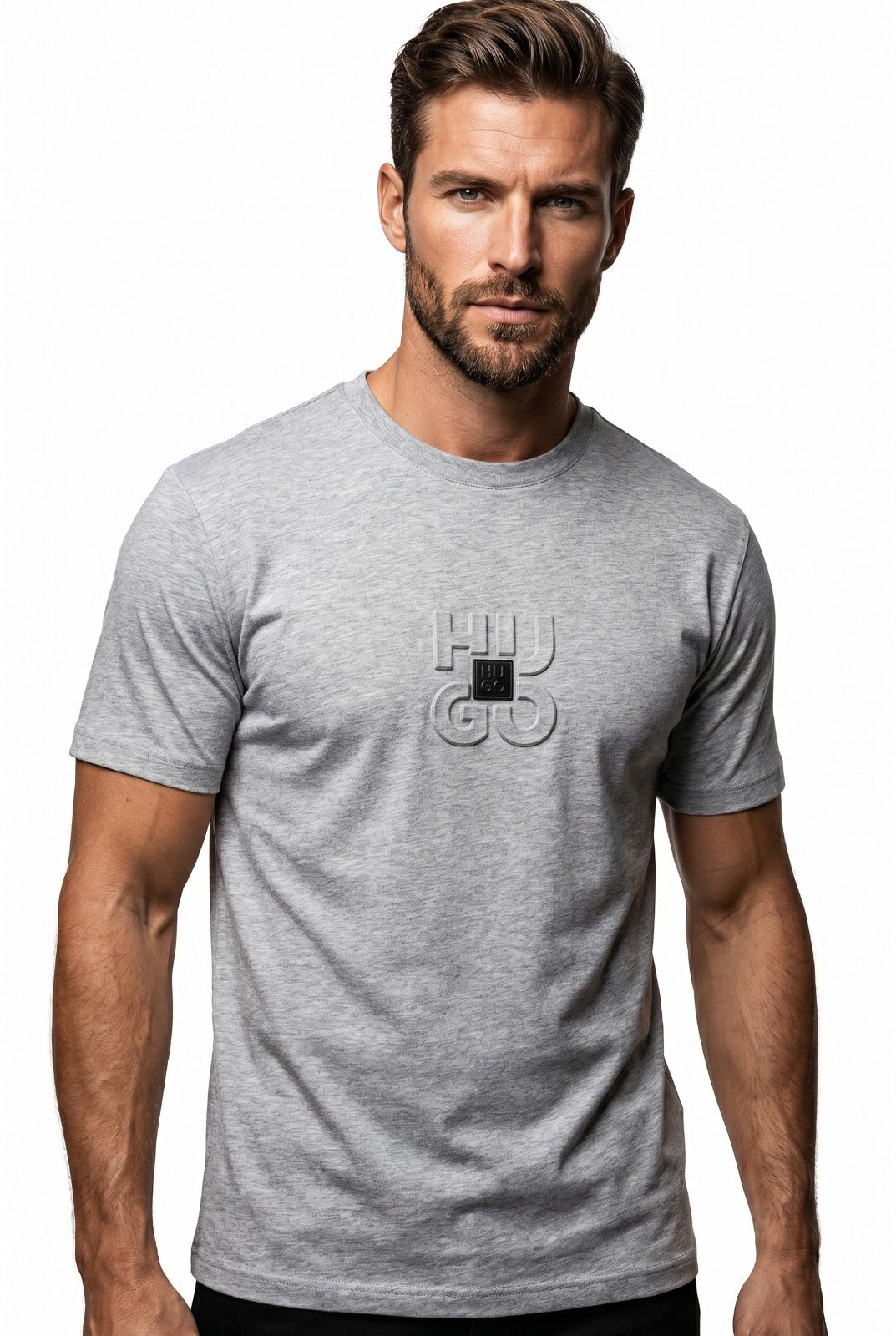 Hugo Boss Regular Fit With Metal Logo Pocket Tshirt