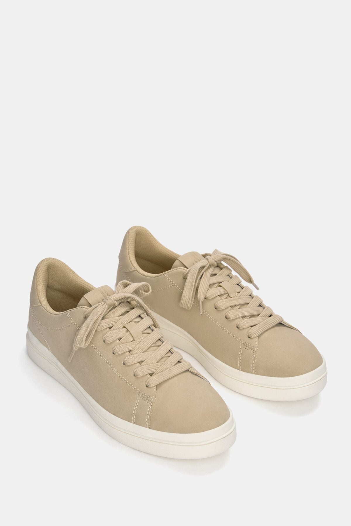Pull&Bear Low-Top Lace-Up Sneakers