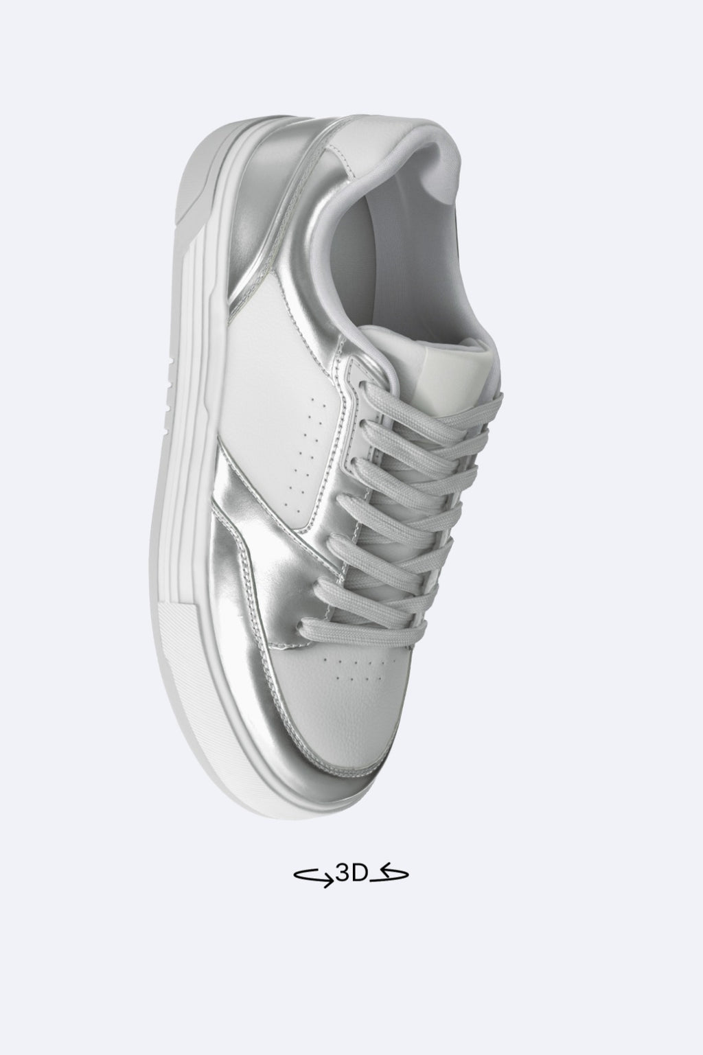 Zara Metallic Sneakers