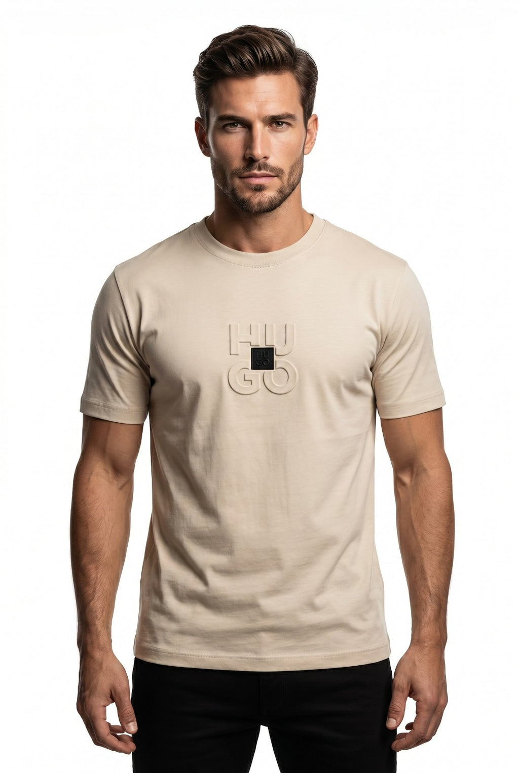 Hugo Boss Regular Fit With Metal Logo Pocket Tshirt