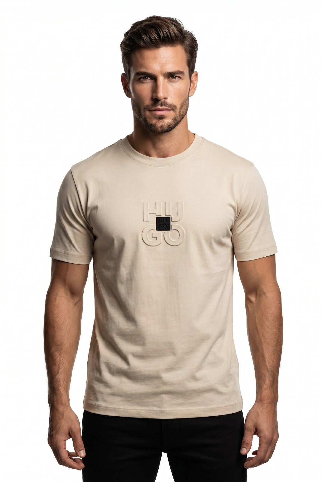 Hugo Boss Regular Fit With Metal Logo Pocket Tshirt