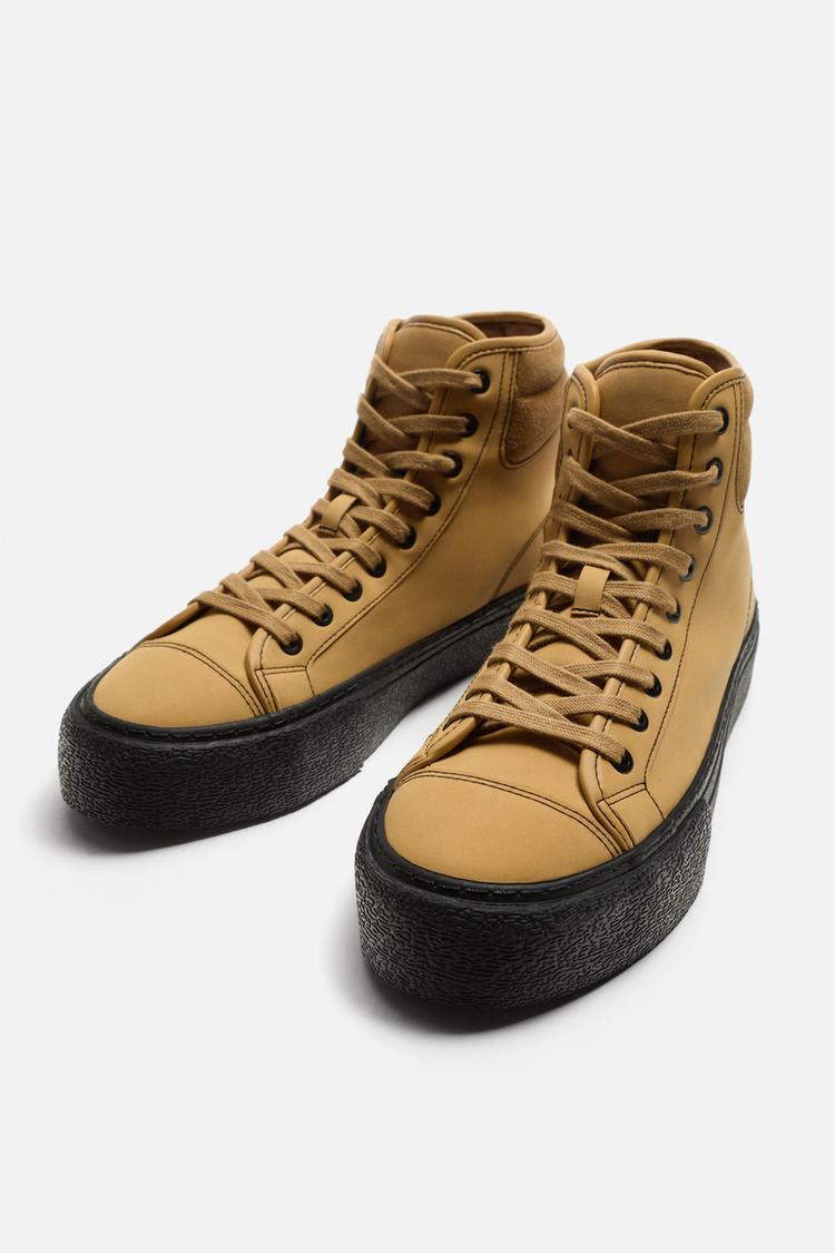 Zara Men’s High Top Sneakers