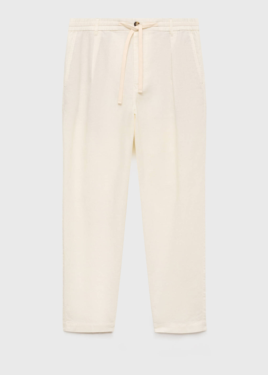 Mango Slim-Fit Trousers With Drawstring