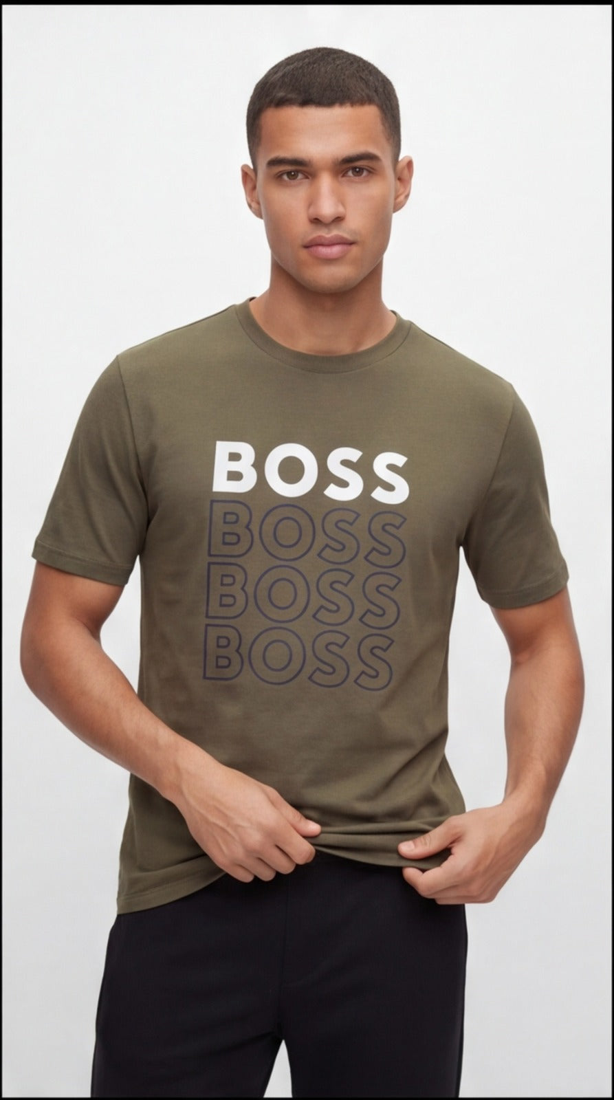 Hugo Boss Regular-Fit Logo Tshirt