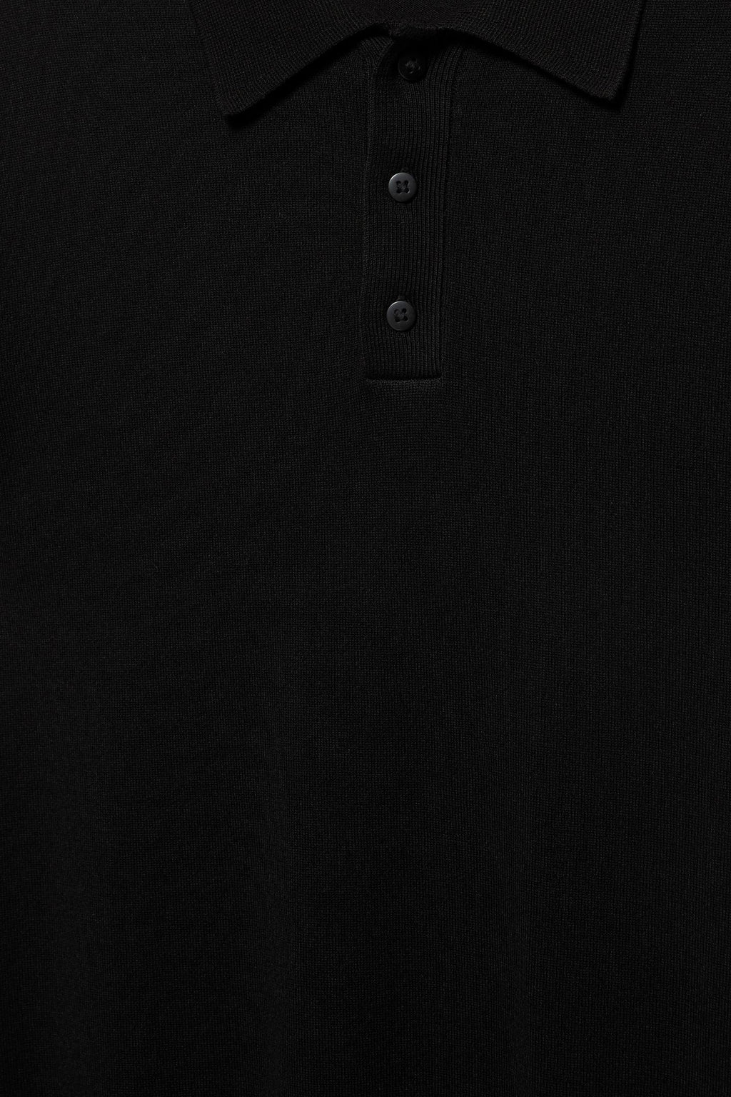 Pull&Bear Short Sleeve Knit Polo Shirt