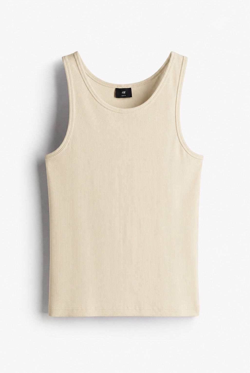 H&M Slim Fit Ribbed Vest Top