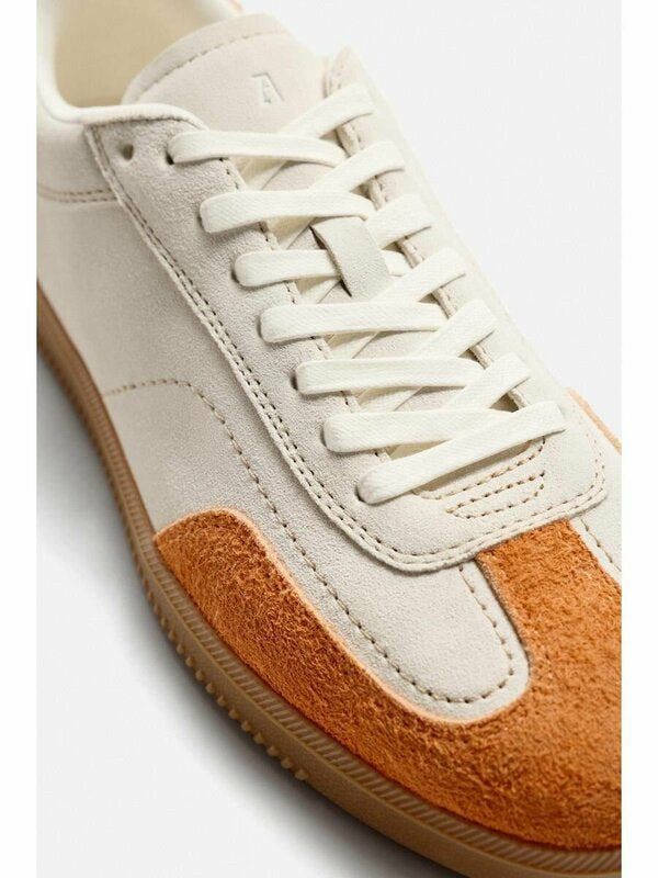 Zara Contrasting Sole Sneakers